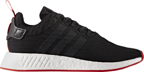 adidas nmd r2 core black red