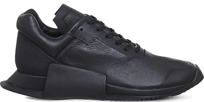 adidas gazelle silver green womens ADIDAS x RICK OWENS 'Level Runner Boost' Black Low Sneakers (9)
