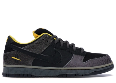 Pre-owned Nike  Dunk Sb Low Yellow Curb In Midnight Fog/black-yellow Ochre