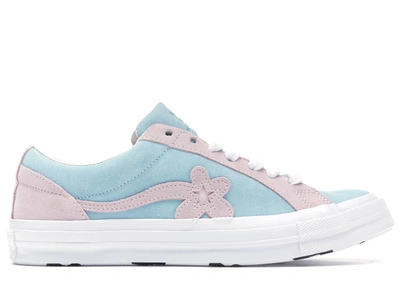 Pre-owned Converse One Star Ox Tyler The Creator Golf Le Fleur Light Blue  Pink In Plume/pink Marshmallow-white | ModeSens