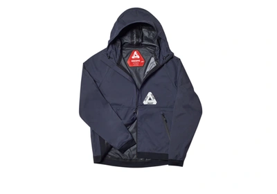 Pre-owned Palace Gore Windstopper Jacket Vulcan Black | ModeSens