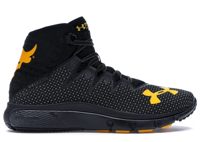 Pre-owned Under Armour  The Rock Delta Black Yellow In Black/yellow