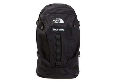 Pre-owned Supreme  The North Face Expedition Backpack Black