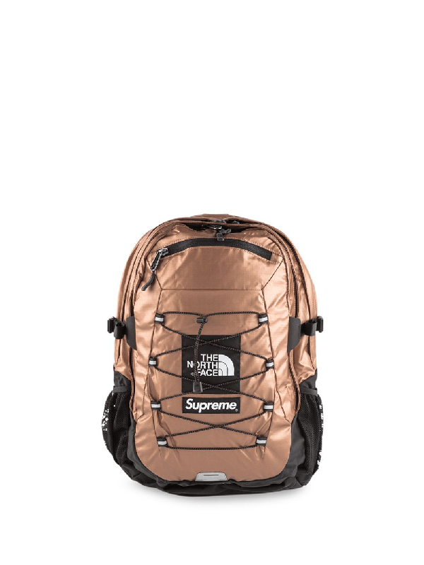 supreme the north face metallic borealis backpack