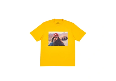 Pre-owned Palace  Jenny T-shirt Citrus Yellow