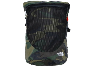 Pre-owned Supreme  The North Face Waterproof Backpack Woodland Camo