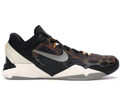 Pre-owned Nike  Kobe 7 Cheetah In Circut Orange/medium Grey-black-sail