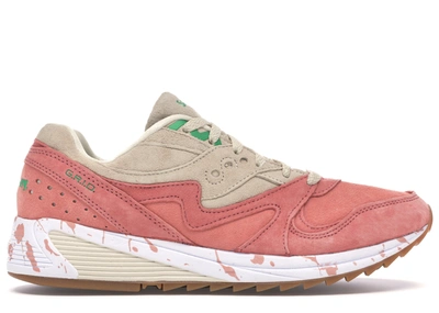 Pre owned Saucony Grid 8000 Shrimp Scampi In Pink cream ModeSens