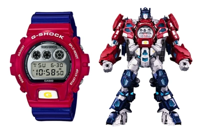 Pre-owned Casio  G-shock X Transformers Limited Edition Dw6900tf-set