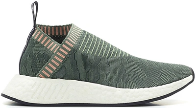 Pre-owned Adidas Originals Adidas Nmd Cs2 Trace Green Trace Pink (women's) In Trace Green/trace Green/trace Pink
