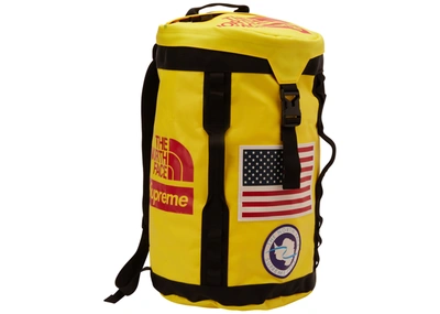 Pre-owned Supreme  The North Face Trans Antarctica Expedition Big Haul Backpack Yellow