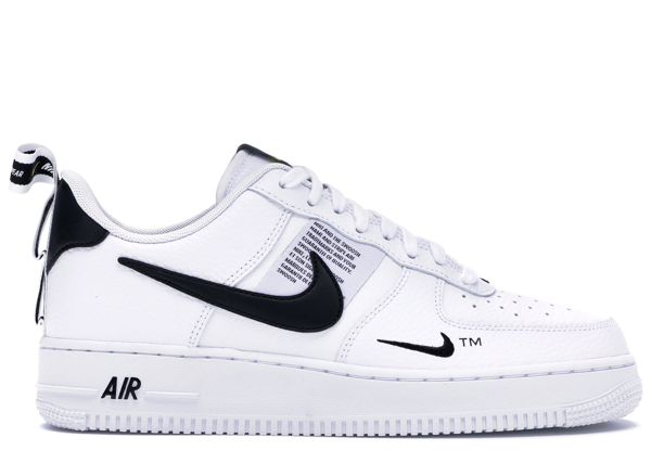 air force 1 utility white white black
