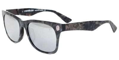 Pre-owned Bape  Bs13043 Sunglasses Gray