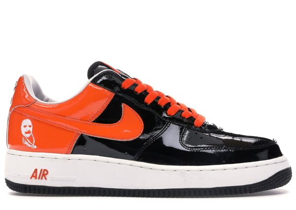 air force 1 low white black orange