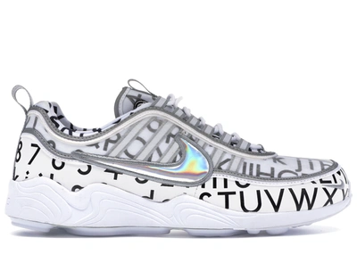 Pre-owned Nike  Air Zoom Spiridon Roundel White In White/multi-color