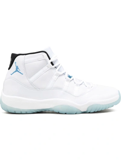 Jordan Air  11 Retro Legend Blue In White