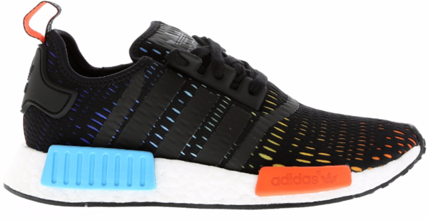 Pre-owned Adidas Nmd R1 Europe Rainbow In Black/multi-color ModeSens