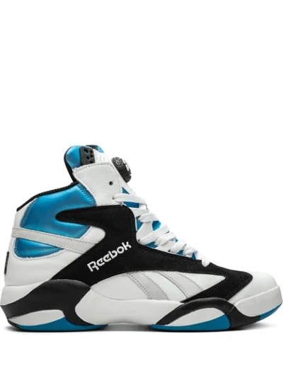 Reebok Shaq Attaq Sneakers In Ftwr White/core Black/azure