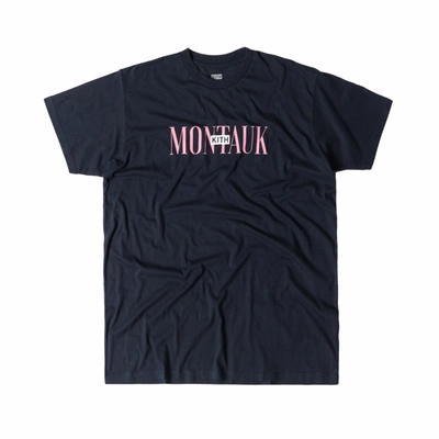 Pre-owned Kith  Montauk Tee Navy