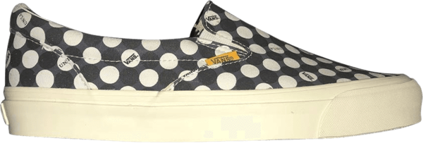 vans slip on polka dot
