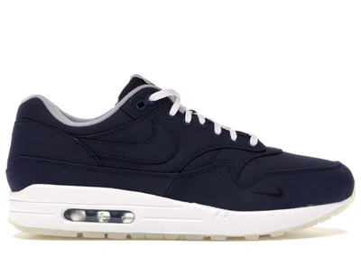 Pre-owned Nike Air Max 1 Dover Street Market Ventile (brave Blue) In Brave Blue/white-wolf Grey-brave Blue