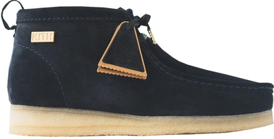 Pre-owned Clarks  Wallabees Ronnie Fieg Navy