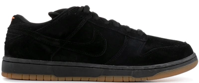 Pre-owned Nike  Sb Dunk Low Black Pack Halloween In Black/black