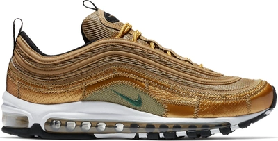 Pre-owned Nike Air Max 97 Cristiano Ronaldo Metallic Gold In Metallic  Gold/green-varsity Red-black | ModeSens