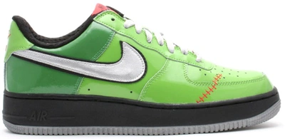 Pre-owned Nike  Air Force 1 Low Frankenstein In Green Bean/met Silver-grss-black