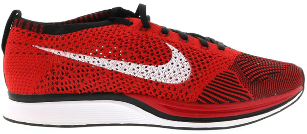 nike flyknit racer university red for sale