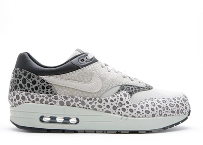 Pre owned Nike Air Max 1 Grey Safari In Pale Grey pale Grey black smk ModeSens