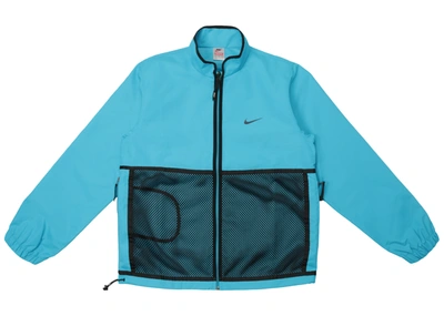 Pre-owned Supreme  Nike Trail Running Jacket Blue