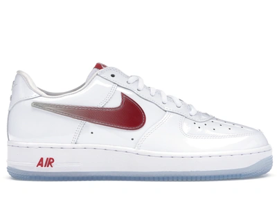 Pre-owned Nike Air Force 1 Low Taiwan (2018) In White/varsity Red