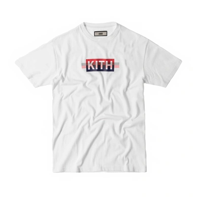Pre-owned Kith  Classic Strike Logo Tee White
