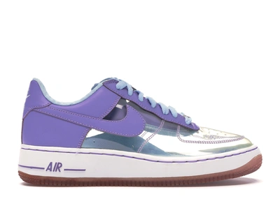 Pre-owned Nike Air Force 1 Low Fantastic 4 Invisible Woman (women's) In Clear/light Iris-ice Blue