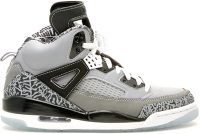 Pre-owned Jordan  Spizike Cool Grey In Stealth/black-light Graphite-white