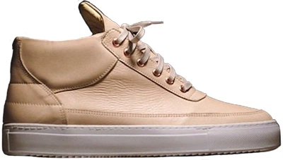 Pre-owned Filling Pieces  Rf-mid Ronnie Fieg Part Ii Tan In Light Tan/rose Gold