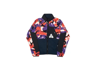 Pre-owned P-surgent Fleece Jacket Multi Dpm