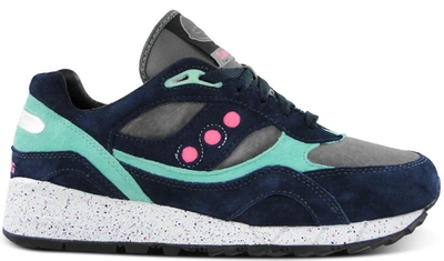 Pre-owned Saucony  Shadow 6000 Offspring Running Since 96 Blue In Grey/blue-green