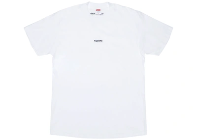 Pre-owned Supreme  Ftw Tee White