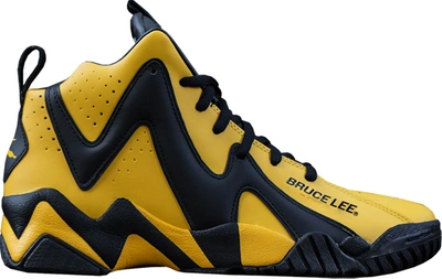 Pre-owned Reebok  Kamikaze 2 Bait X Bruce Lee In Yellow/black