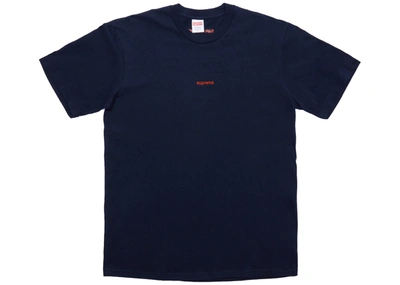 Pre-owned Supreme  Ftw Tee Navy