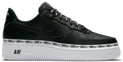 Pre-owned Nike Air Force 1 Low Ribbon Pack Black (women's) In Black/white-black