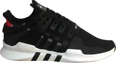 Pre-owned Adidas Originals  Eqt Support Adv Wicker Park Chicago In Core Black/core Black/crystal White
