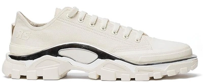 Pre-owned Adidas Originals  Detroit Runner Raf Simons Chalk White In Chalk White/chalk White/chalk White