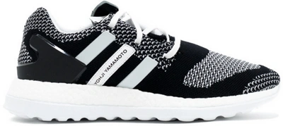 Pre-owned Adidas Originals Y3 Pureboost Zg Knit Core Black In Core Black/core Black/white