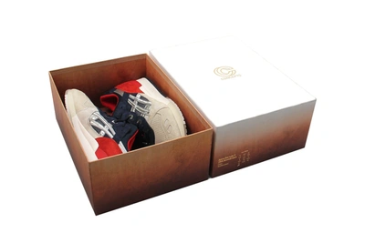 Pre-owned Asics Gel-lyte Iii Concepts Boston Tea Party (special Box) In Silver Cloud/gold