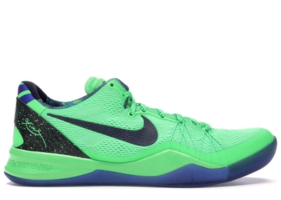 Pre-owned Nike  Kobe 8 Elite Supehero In Poison Green/blackened Blue/hyper Blue