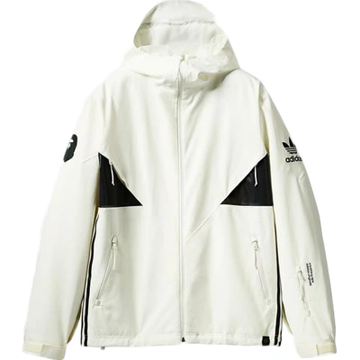 Pre-owned Bape  X Adidas Snow Jacket White