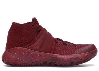 Pre-owned Nike  Kyrie 2 Red Velvet In Team Red/pure Platinium-black